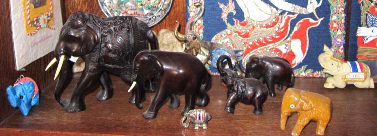 Слоны. Тайские сувениры. Тайская коллекция  Лимарева В.Н.