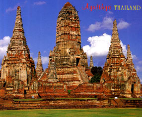 Древние храмы Аюттхаи. Таиланд.