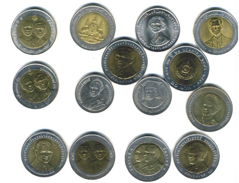Коллеционные монеты Тайланда. Из коллекции Лимарева В.Н.